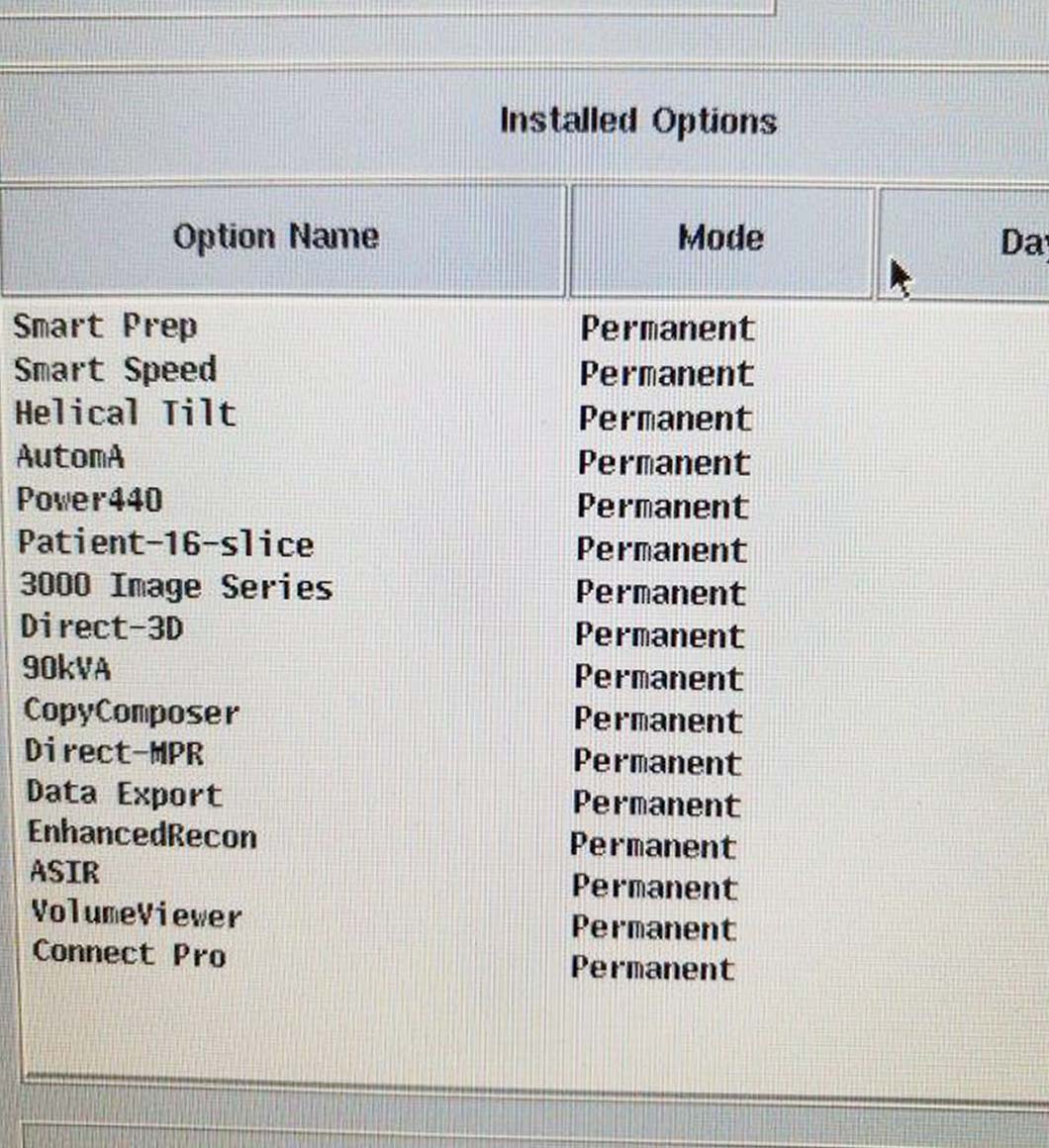 2006 GE BrightSpeed Elite 16